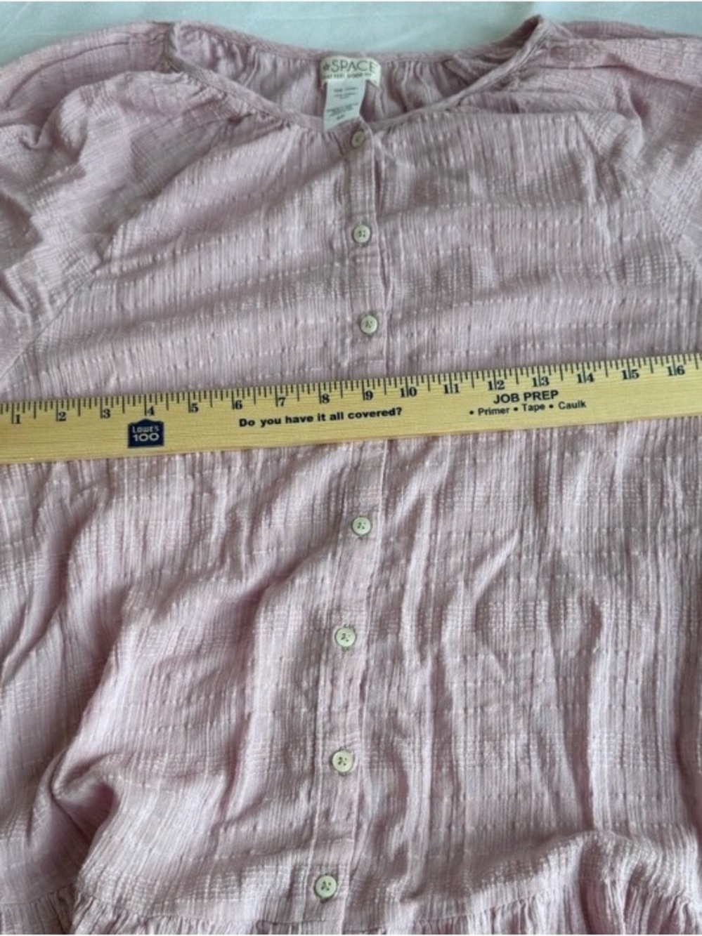 L*space Lavender Napali Maxi Dress Size Small 100% cotton vacation resort beach - Picture 11 of 12